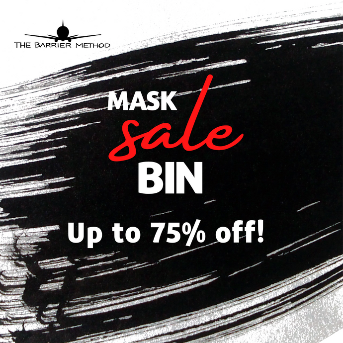 UP TO 75% off MASK SALE BIN!